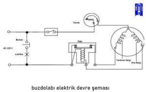 buzdolabı elektrik devre şeması